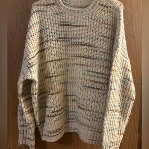 American Eagle Cozy Multicolor Knit Sweater